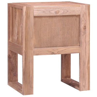 Nachttisch 40 x 30 x 50 cm Teak Massivholz